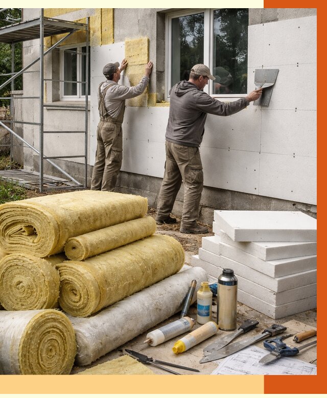 Утепление домов в Новом Уренгое под ключ от 4367 руб/м2 | Профессионально — ТепломастерНвг