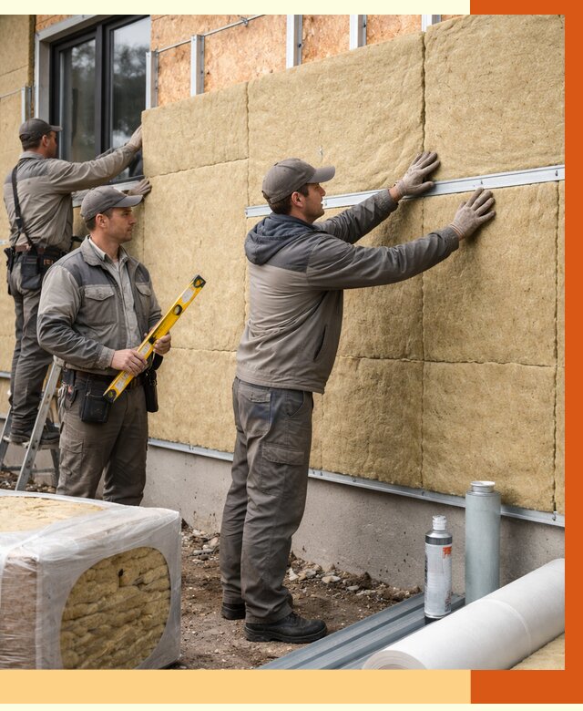 Утепление дома из SIP панелей в Новом Уренгое от 6447 руб./м² под ключ | ТепломастерНвг