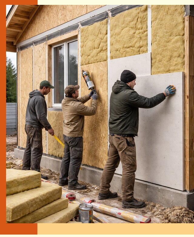 Профессиональное утепление дома из SIP-панелей в Новом Уренгое