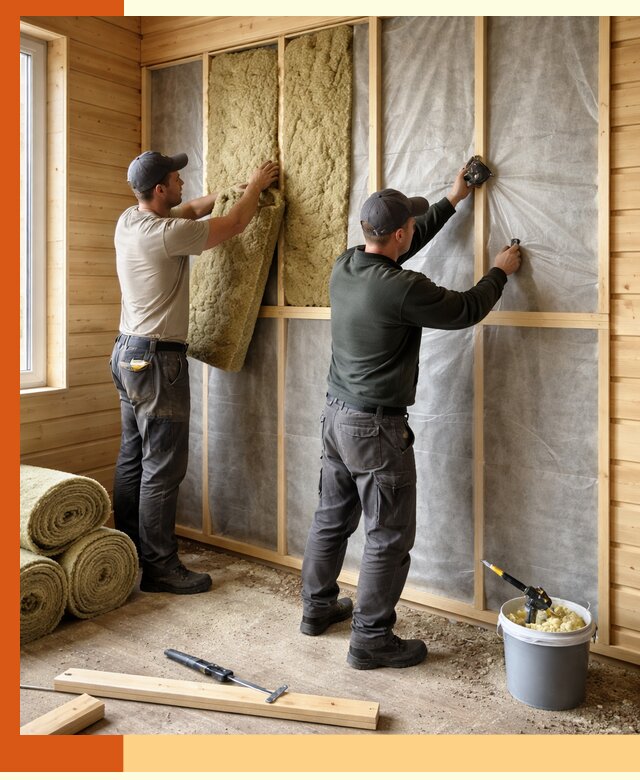 Утепление дома из минибруса в Новом Уренгое: комплексные теплоизоляционные работы