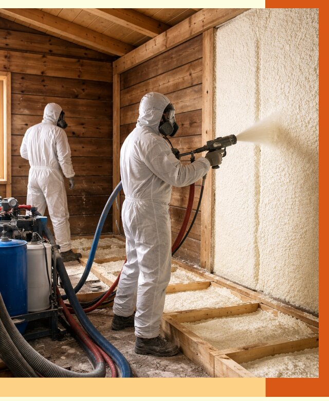 Утепление бани ппу в Новом Уренгое под ключ от 4367 руб./м2 | ТепломастерНвг - напыление и монтаж ппу