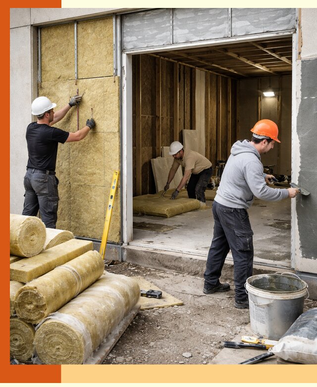 Утепление торгового павильона в Новом Уренгое — качественно и энергоэффективно