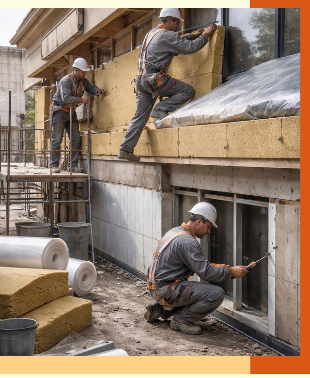 Утепление ресторана в Новом Уренгое под ключ от 675870 руб/м2 | Комплексное решение от ТепломастерНвг