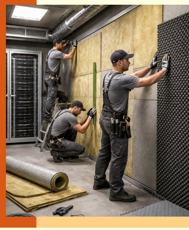 Утепление серверной комнаты профессионально в Новом Уренгое