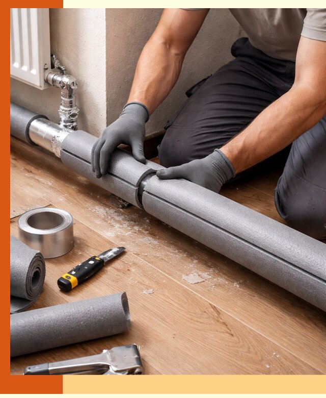 Утепление труб отопления в Новом Уренгое: теплоизоляция и защита сети