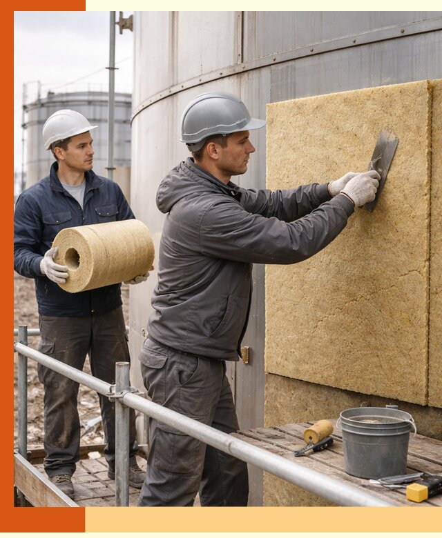 Профессиональное утепление резервуара и теплоизоляция в Новом Уренгое