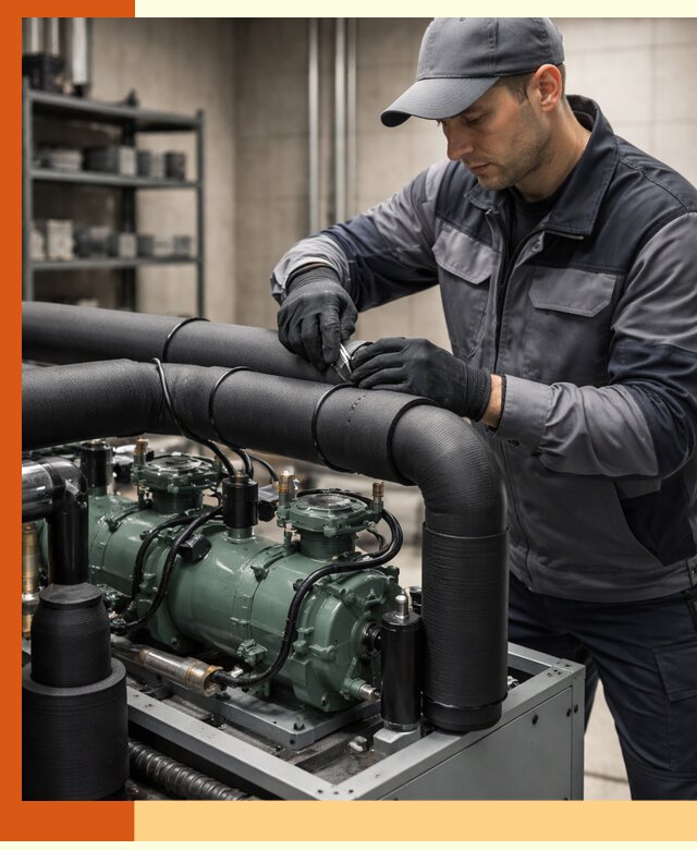 Утепление холодильного агрегата и теплоизоляция в Новом Уренгое