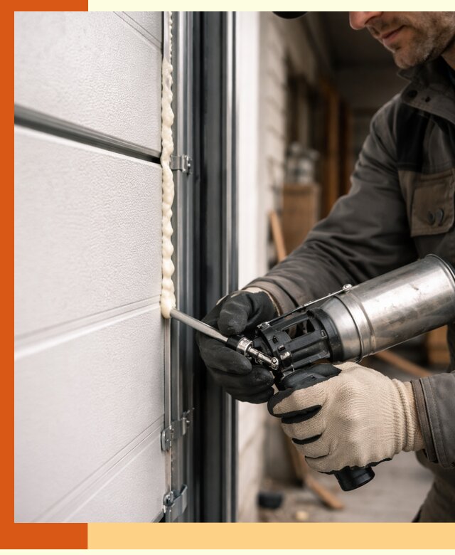 Заполнение пустот ворот в Новом Уренгое профессионально и герметично