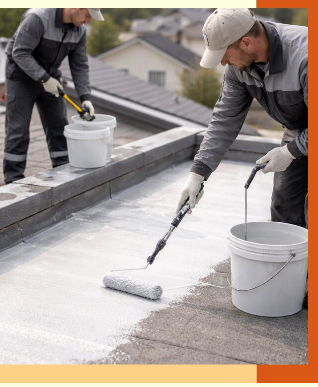 Утепление кровли жидкой теплоизоляцией в Новом Уренгое от 2236 руб./м2 | ТепломастерНвг