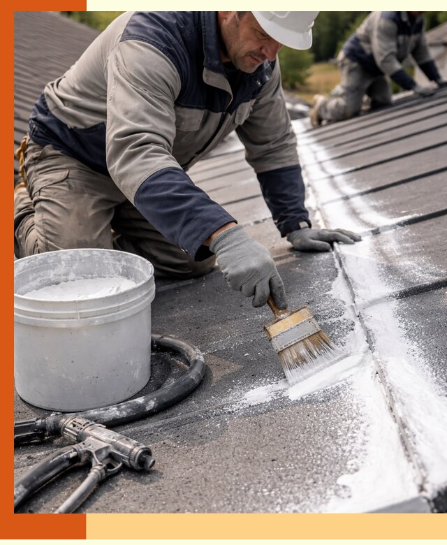 Утепление кровли жидкой теплоизоляцией в Новом Уренгое