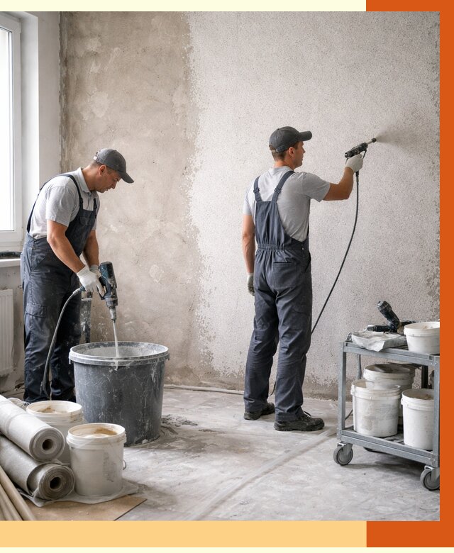 Утепление стен жидкой теплоизоляцией в Новом Уренгое от 4367 руб/м² | ТепломастерНвг