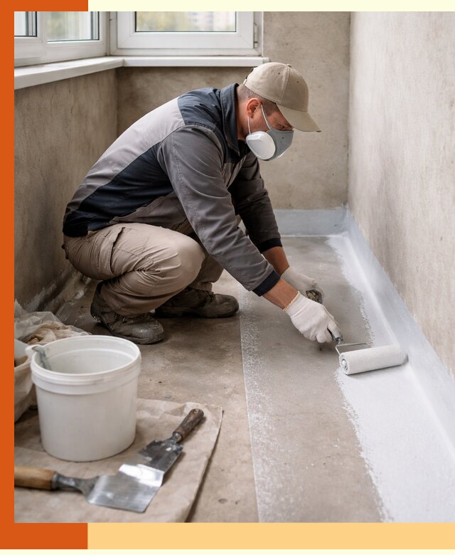 Утепление балкона жидкой теплоизоляцией в Новом Уренгое