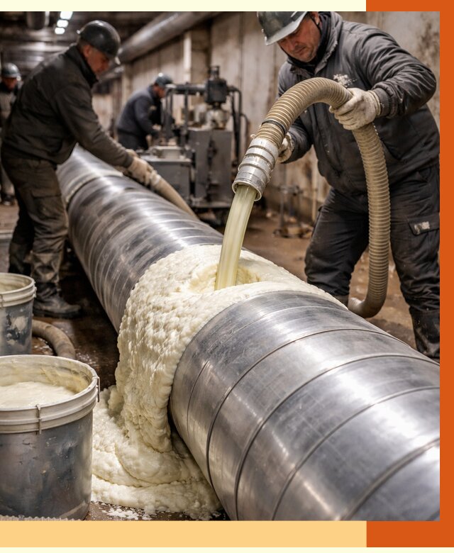 Утепление теплотрассы жидкой теплоизоляцией в Новом Уренгое от 4367 руб. | ТепломастерНвг