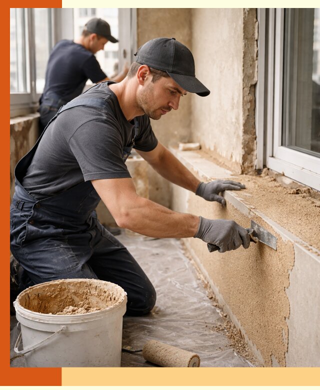 Утепление балкона жидкой пробкой в Новом Уренгое для защиты и комфорта