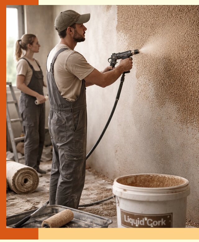 Утепление стен жидкой пробкой в Новом Уренгое эффективное и долговечное