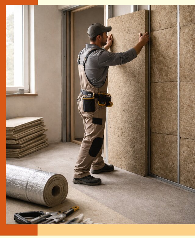 Шумоизоляция дома в Новом Уренгое — комплексная защита от шума