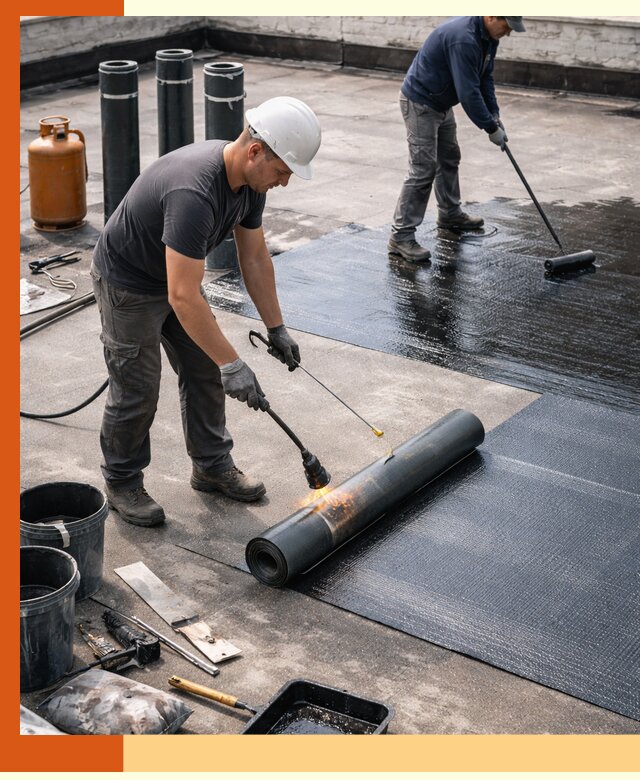 Гидроизоляция кровли в Новом Уренгое — надежная защита от протечек