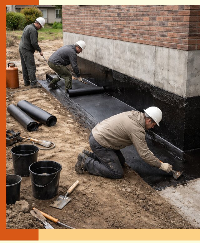 Гидроизоляция фундамента в Новом Уренгое: надежная защита строений