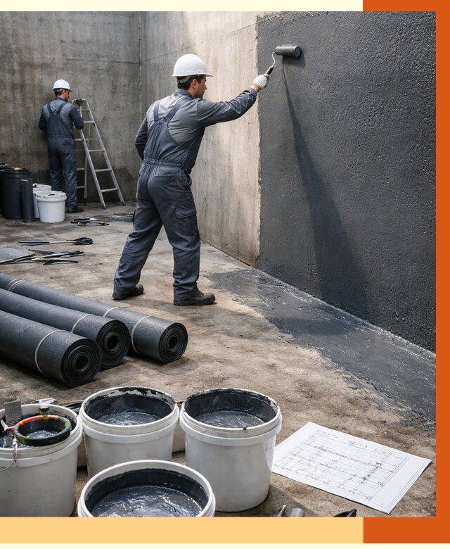 Гидроизоляция резервуара в Новом Уренгое от 124776 руб. под ключ | ТепломастерНвг