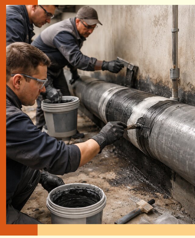Гидроизоляция труб в Новом Уренгое — защита и герметизация коммуникаций