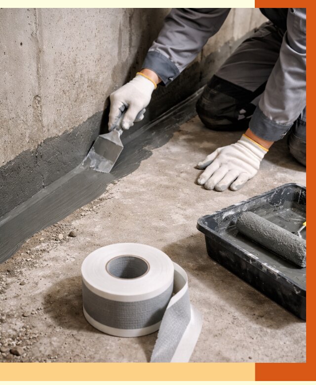 Гидроизоляция швов и герметизация стыков в Новом Уренгое от 1300 руб. | ТепломастерНвг