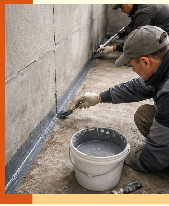 Гидроизоляция швов зданий и конструкций в Новом Уренгое