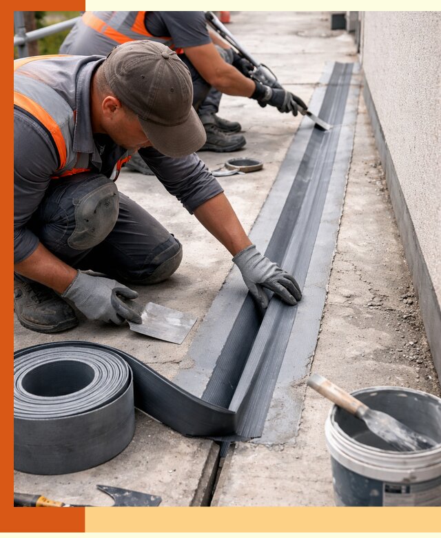 Гидроизоляция деформационного шва в Новом Уренгое профессионально и надежно