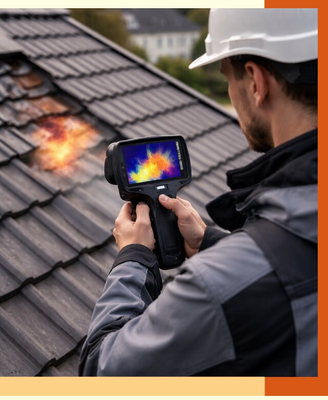 Тепловизионное обследование кровли в Новом Уренгое от 4679 руб. — ТепломастерНвг под ключ