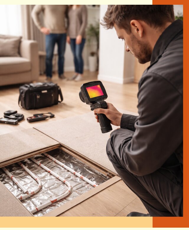 Тепловизионное обследование теплого пола в Новом Уренгое от 4679 руб. — ТепломастерНвг