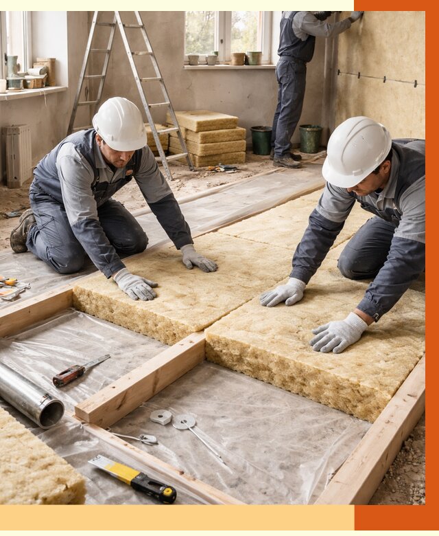 Восстановление теплоизоляции в Новом Уренгое от 8838 руб. — ремонт утепления под ключ | ТепломастерНвг