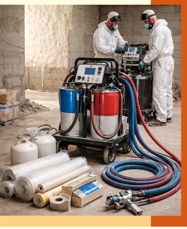 Аренда установки для напыления ППУ в Новом Уренгое от 36393 руб. | ТепломастерНвг