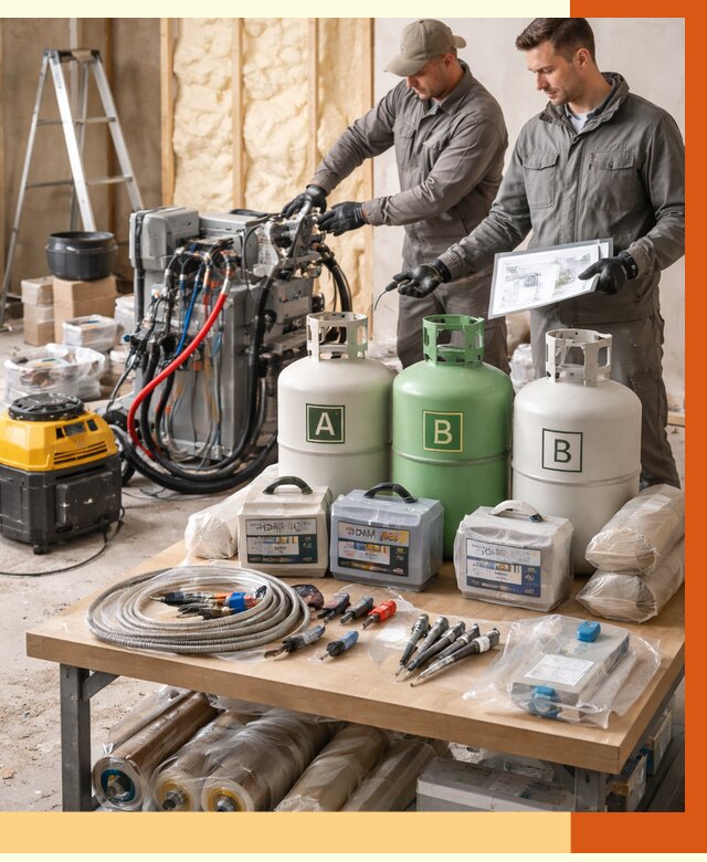 Продажа компонентов ППУ с консультацией в Новом Уренгое от 4367 руб. | ТепломастерНвг